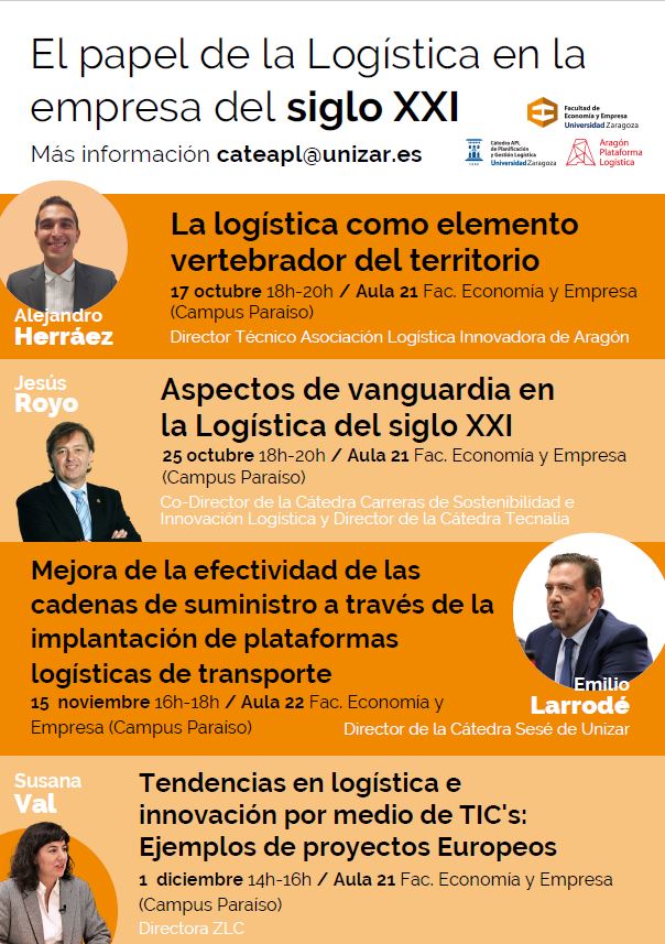 Jornadas Cátedra APL: «El papel de la Logística en la empresa del siglo XXI»