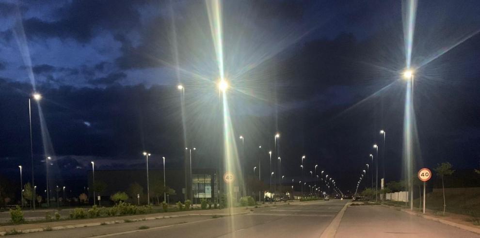 Finalizan las obras de renovación del alumbrado público en Platea
