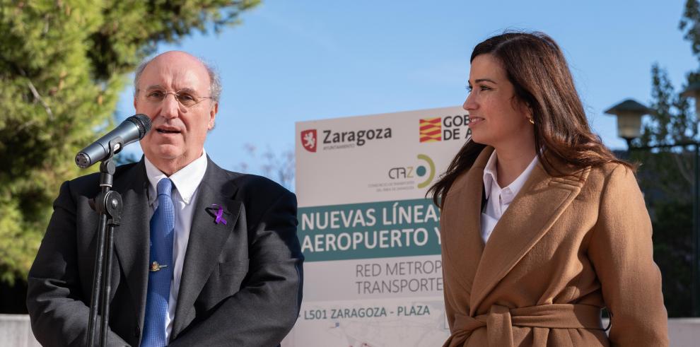 Zaragoza estrenará el jueves dos nuevas líneas de autobús al aeropuerto y a Plaza